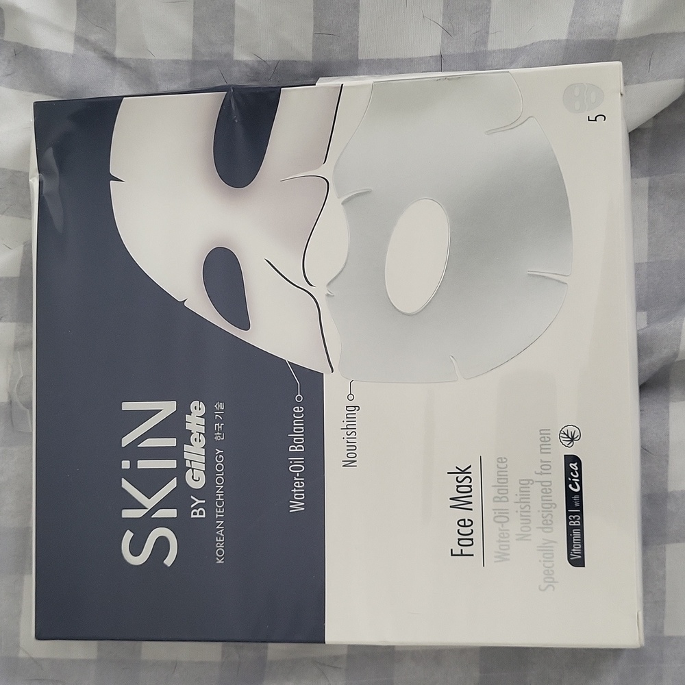 Korean Technology Men's Facial Mask SKIN by Gillette Face Mask